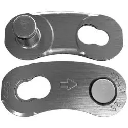 Spojka řetězu Sram CN PowerLock Eagle - 1 pár, stříbrná, nebalená (12s)