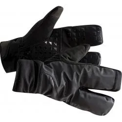Cyklorukavice CRAFT Siberian Split Finger 2.0 1906571-999000 černé, unisex