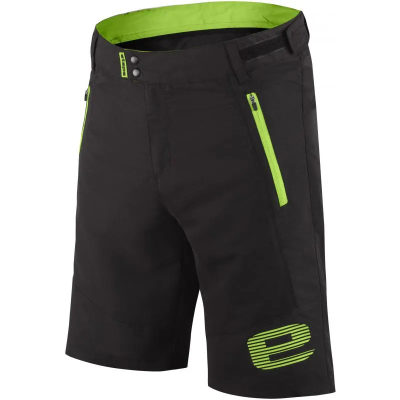 Kraťasy Etape Freedom - pánské, volné, černo-zelená