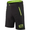 Kraťasy Etape Freedom - pánské, volné, černo-zelená - 1