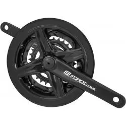 Kliky Force C8.5 - 48/38/28z, Al, 175mm, černé 64228