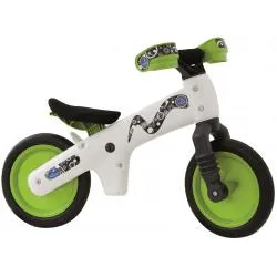 Odrážedlo Bellelli B-BIP - plastové, bílo-zelené