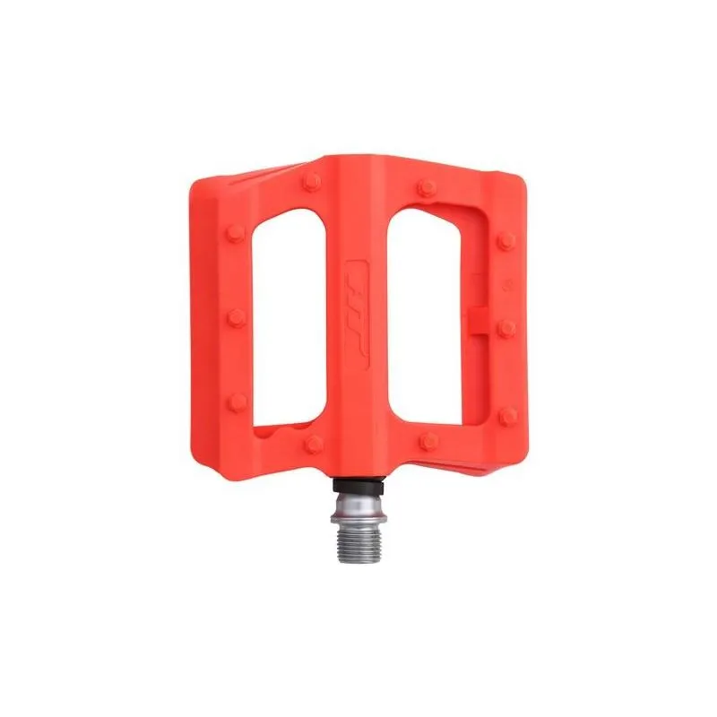 Pedály HT P12 - platformy, červená