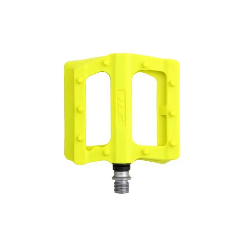 Pedály HT P12 - platformy, neonové žluté