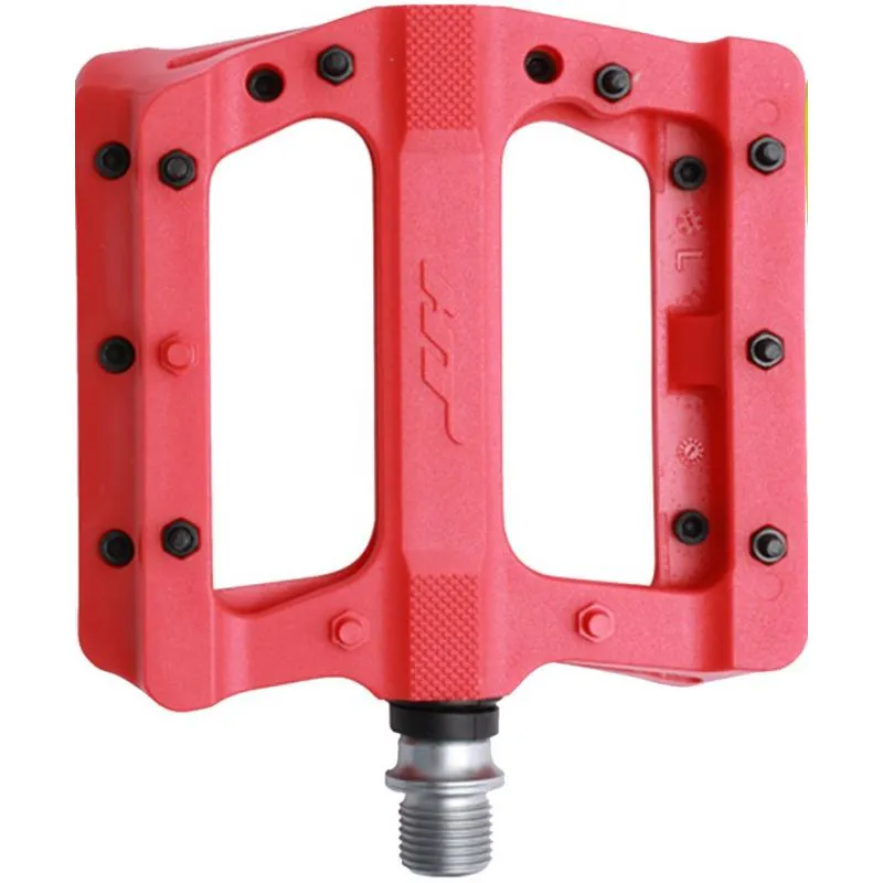 Pedály HT PA01A - platformy, červená