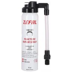 Zefal Repair Spray 75 ml - pro okamžitou opravu defektu, pro pláště bezdušové nebo s duší