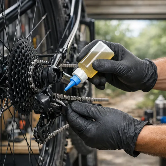 Jak správně mazat řetěz