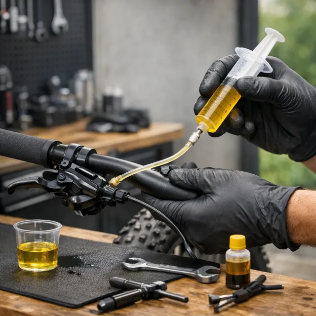 Jak odvzdušnit hydraulické brzdy