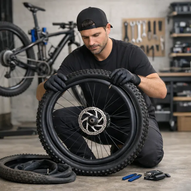 Jak vyměnit plášť a duši