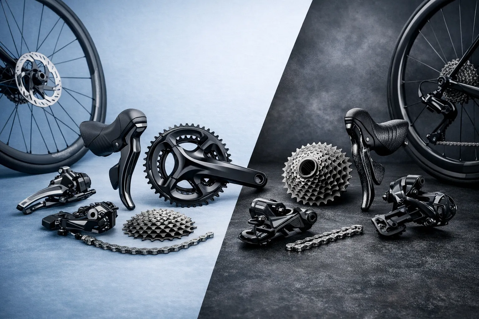 Shimano vs Campagnolo: jak vybrat správný silniční pohon