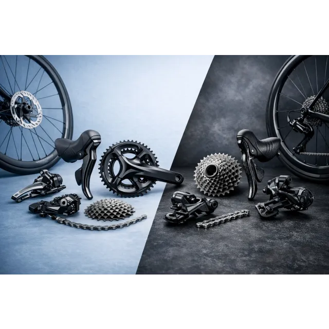 Shimano vs Campagnolo: jak vybrat správný silniční pohon