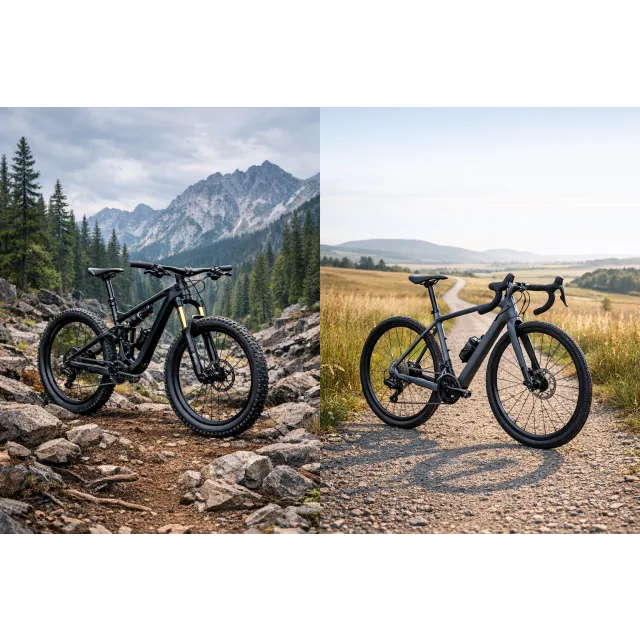 MTB vs gravel kolo: jaké jsou rozdíly a co vybrat