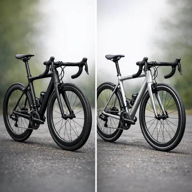 Karbonový rám vs hliníkový rám