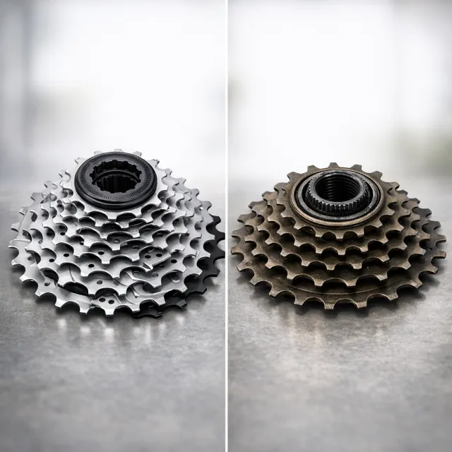 Kazeta vs vícekolečko: jaký je rozdíl a co je lepší pro vaše kolo