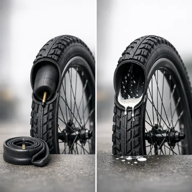 Dušové vs tubeless pláště: jaké jsou rozdíly a co vybrat