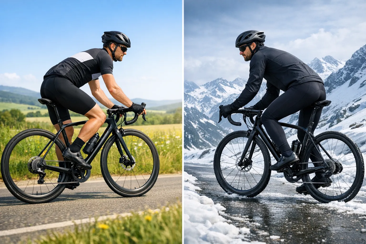 Krátké vs dlouhé cyklokalhoty