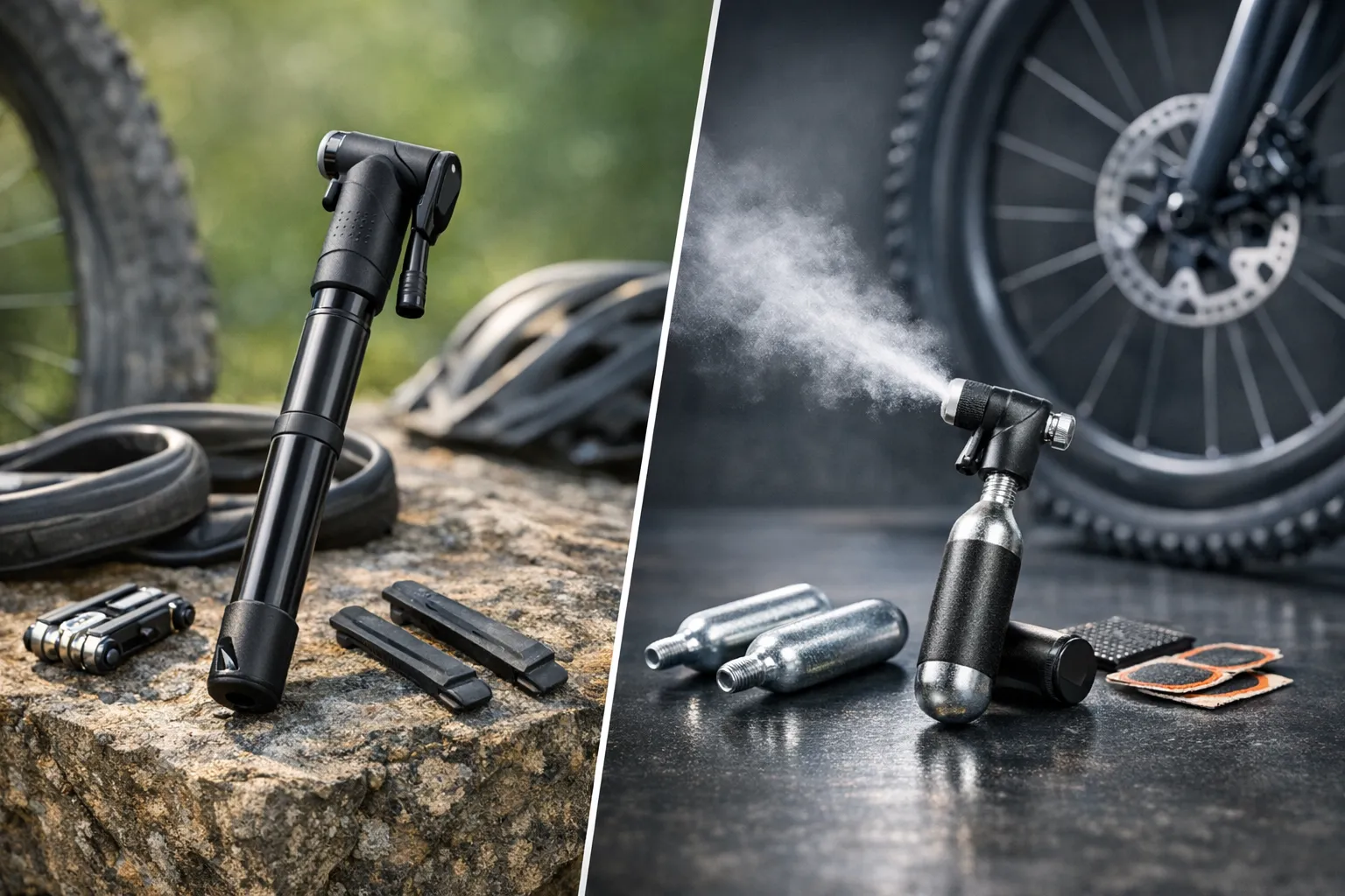 Pumpička vs CO2 bombička