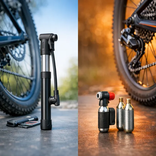 Pumpička vs CO2 bombička