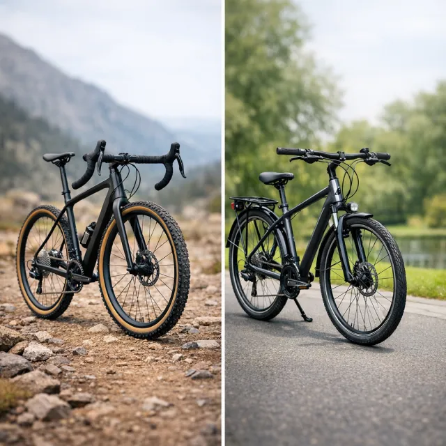 Gravel vs trekingové kolo