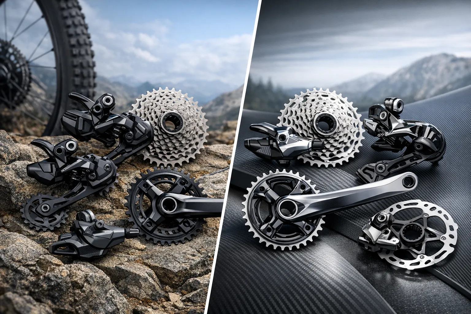 Shimano XT vs XTR: férové srovnání pohonů pro trail, maraton i závody