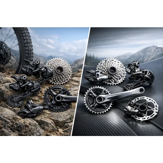 Shimano XT vs XTR: férové srovnání pohonů pro trail, maraton i závody