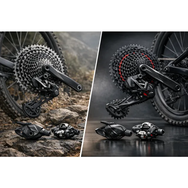 SRAM GX vs X01: férové srovnání pohonů pro trail, enduro i závody