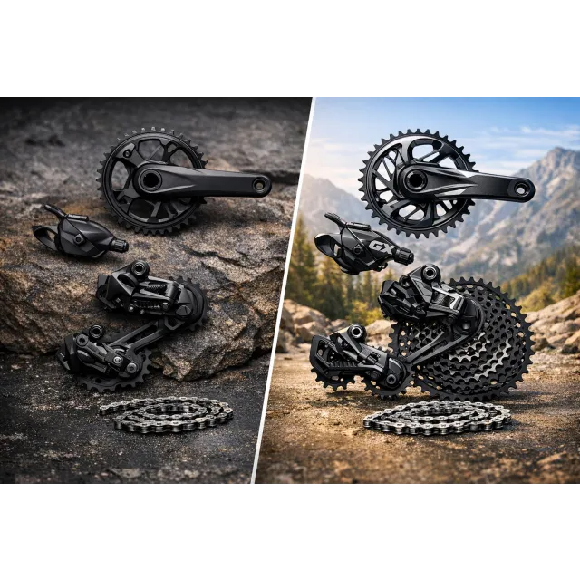 SRAM NX vs GX: férové srovnání pohonů pro MTB