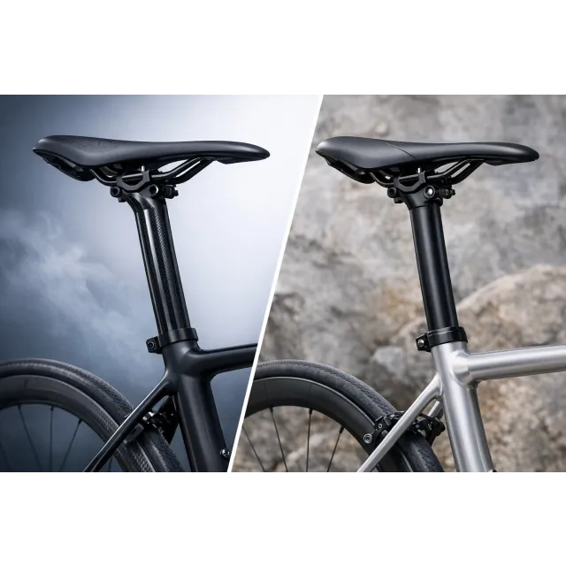 Karbonová vs hliníková sedlovka