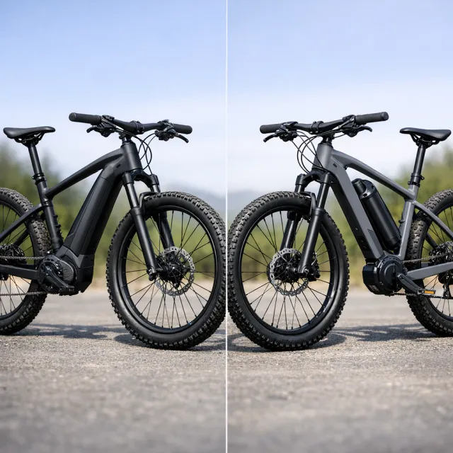 Integrovaná vs externí baterie elektrokola