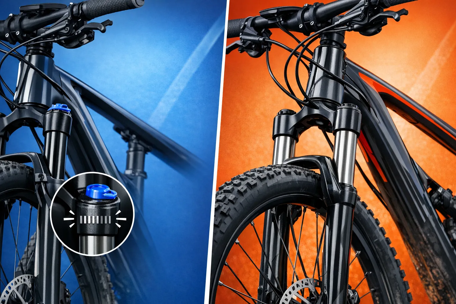 Lockout vs bez lockoutu vidlice: jaký je rozdíl a co vybrat