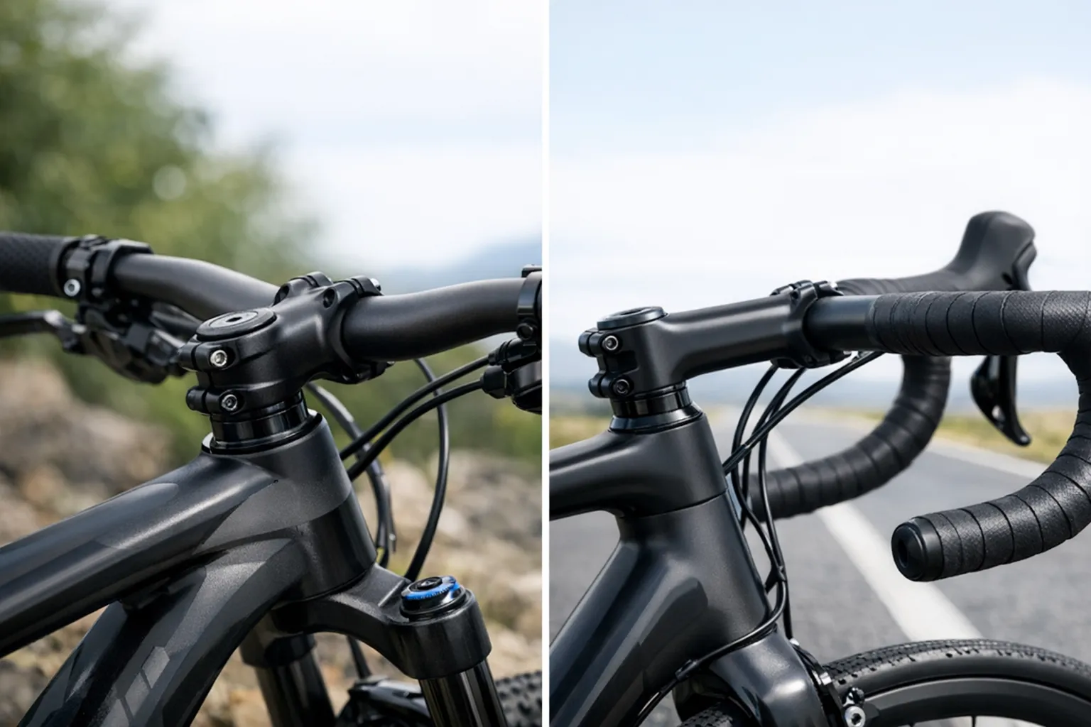 Krátký vs dlouhý představec