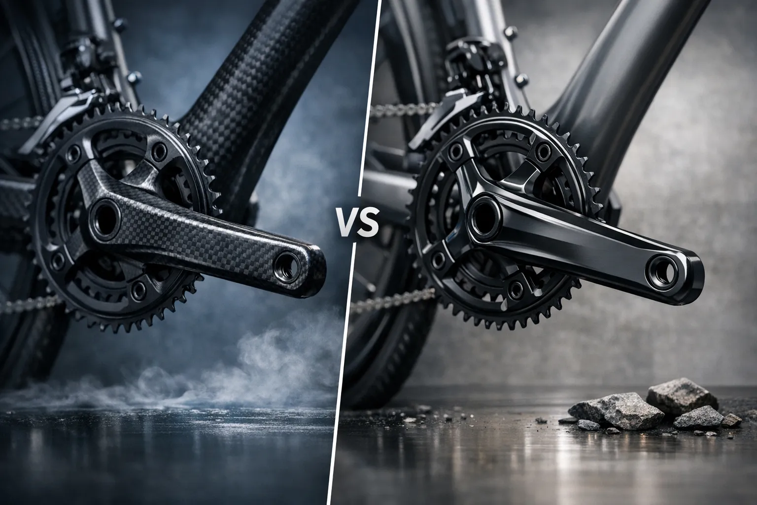 Karbonové vs hliníkové kliky: jaké jsou rozdíly a co se hodí právě vám
