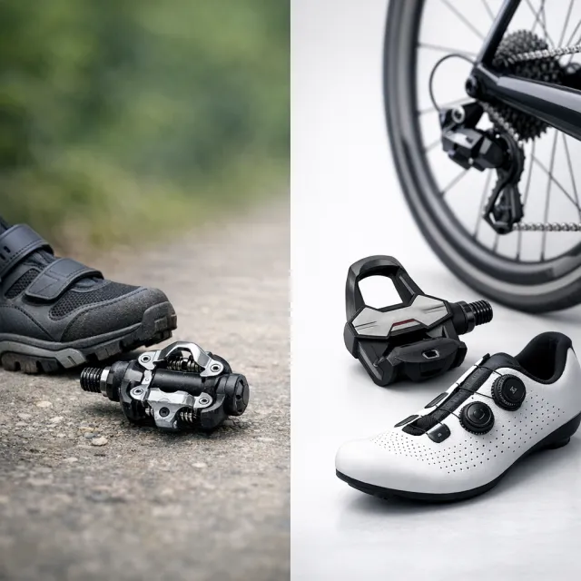 SPD vs Look pedály