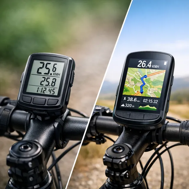 Cyklopočítač vs GPS cyklopočítač