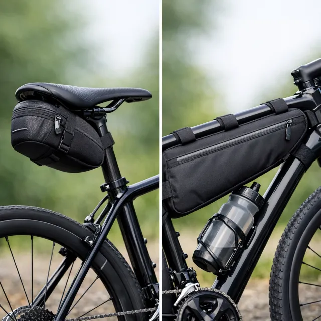 Podsedlová vs rámová brašna: jak vybrat správné řešení na kolo