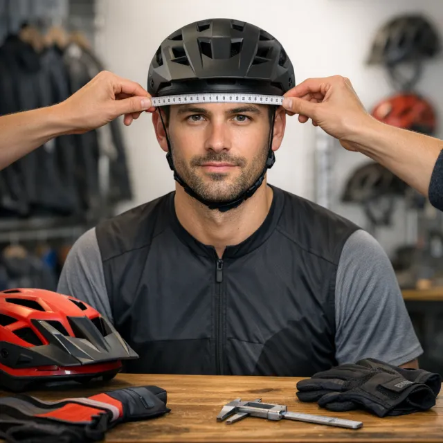 Tabulka velikostí přileb MET