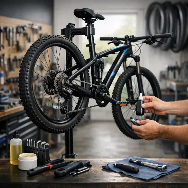 Harmonogram údržby kola: co kontrolovat po jízdě, týdně i během roku