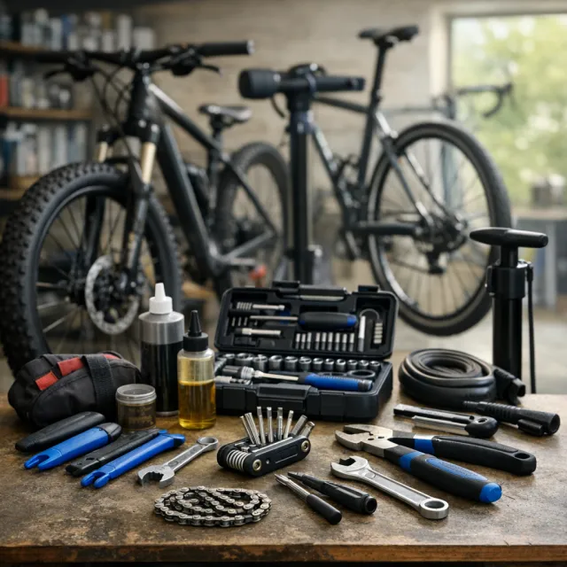 Nářadí pro údržbu kola: rozcestník článků a praktický přehled