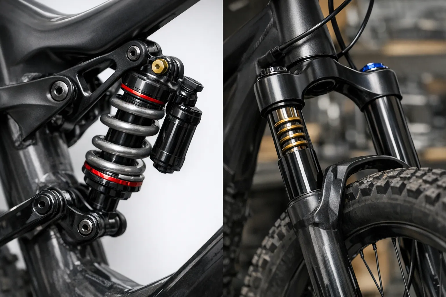 Typy odpružení na kole: jak fungují, kde se používají a podle čeho vybírat