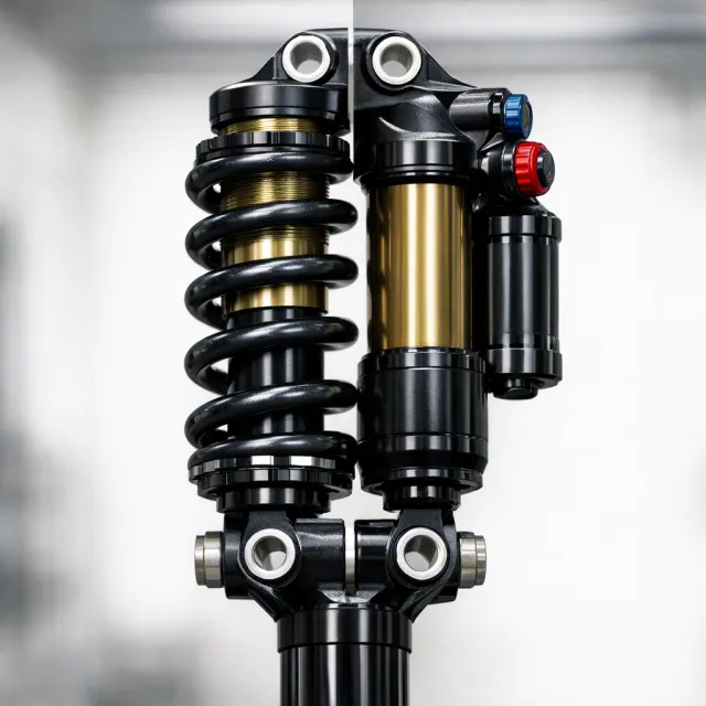 Typy odpružení na kole: jak fungují, kde se používají a podle čeho vybírat