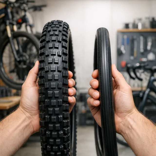 Údržba plášťů, pedálů, nábojů a středového složení