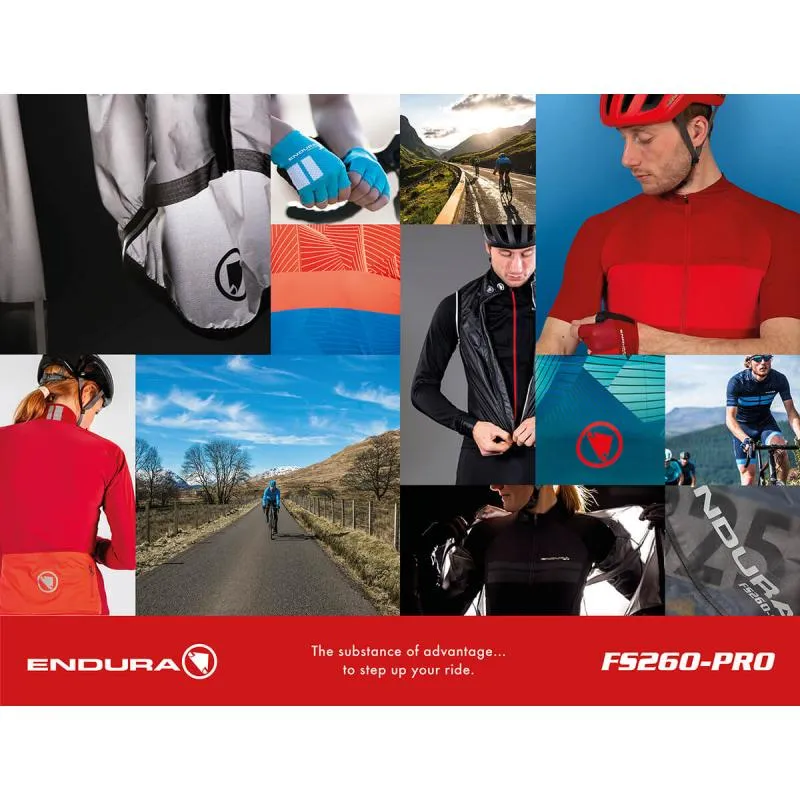 Dres Endura FS260 Pro S/S II E3192 Relaxed Fit - pánské, krátký, volnější střih, černá - 10