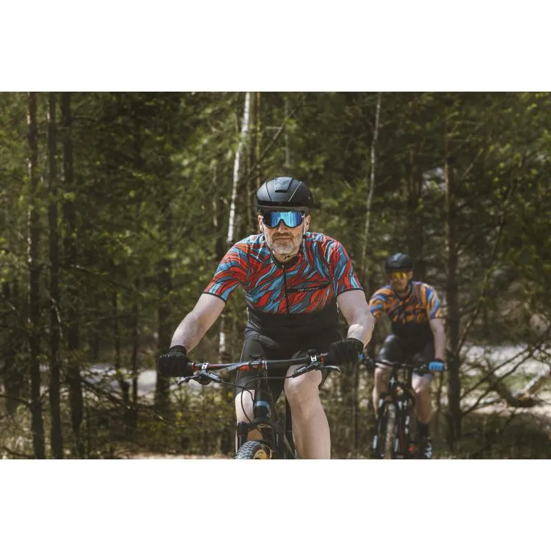 Brýle Force Attic - modré zrcadlové sklo, fialová-modrá - 8