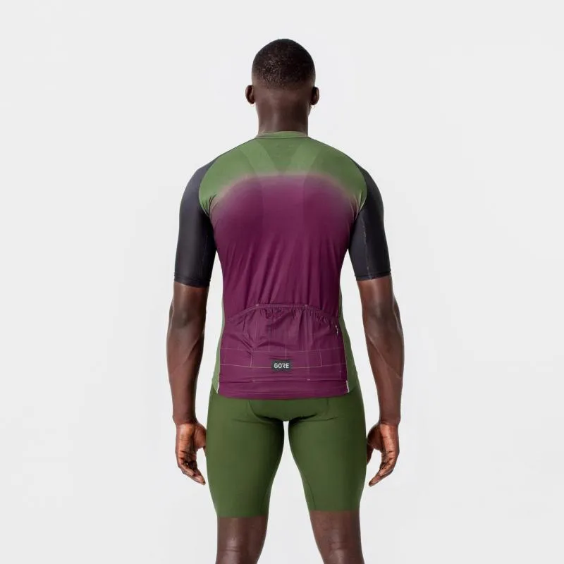 Dres Gore Grid Fade 2.0 - pánské, krátký, černá-šedá - 7