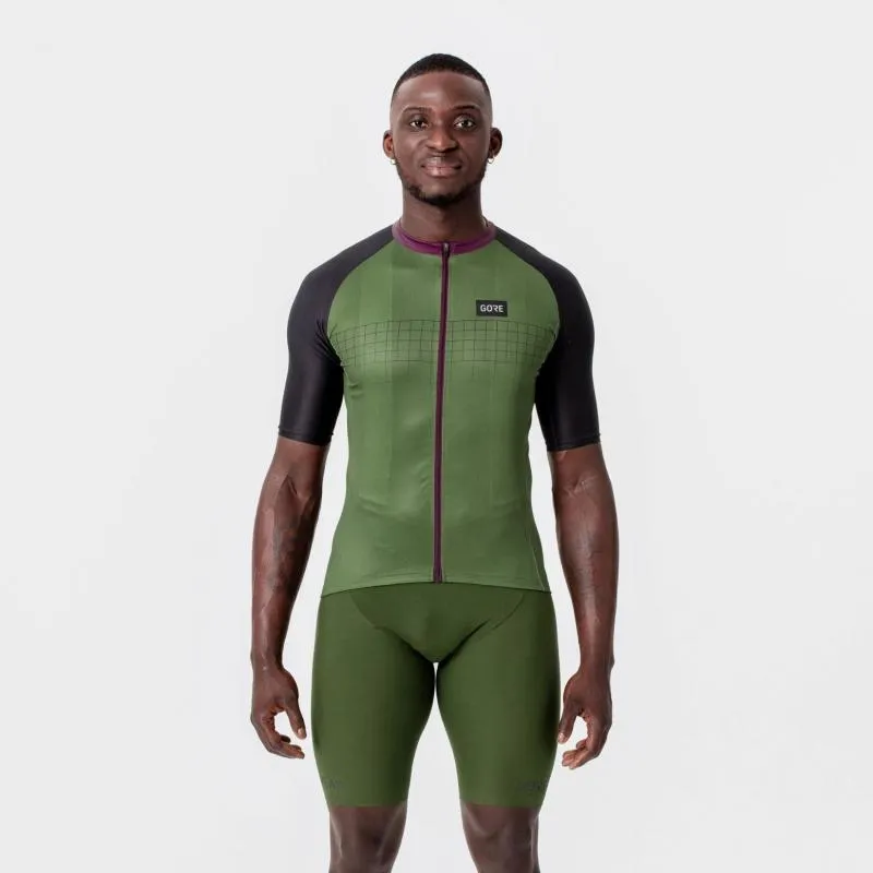 Dres Gore Grid Fade 2.0 - pánské, krátký, černá-šedá - 8