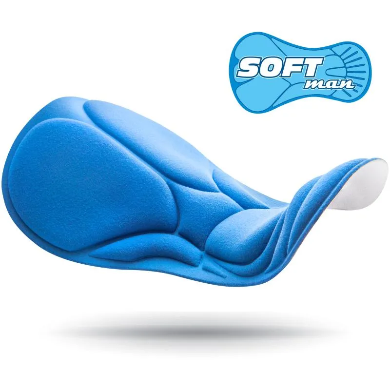 Kraťasy Etape Freedom 3.0 - pánské, volné, s vložkou, tmavě modrá-oranžová - 11