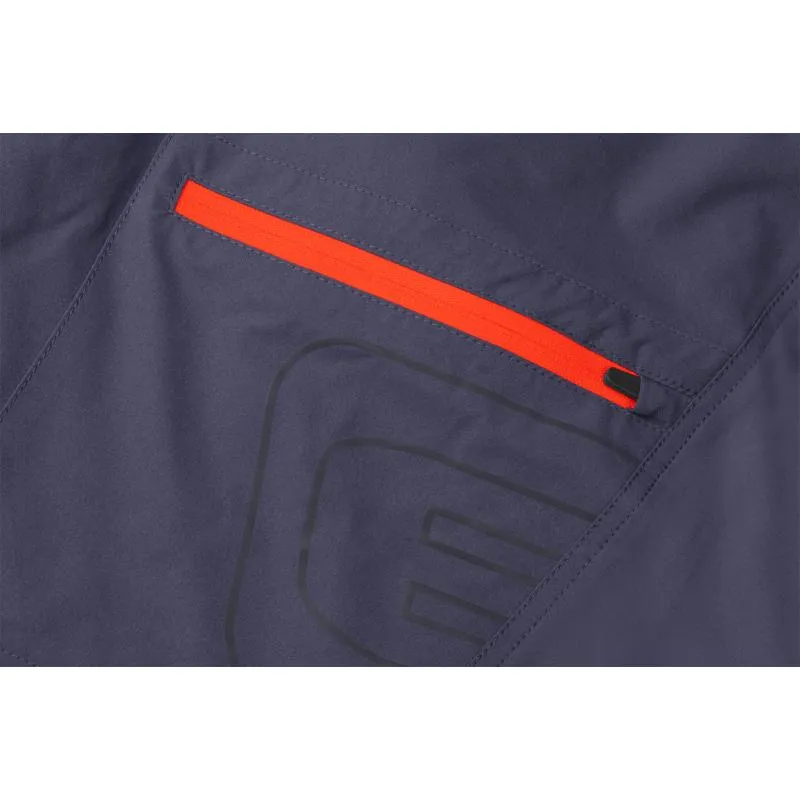 Kraťasy Etape Freedom 3.0 - pánské, volné, s vložkou, tmavě modrá-oranžová - 9