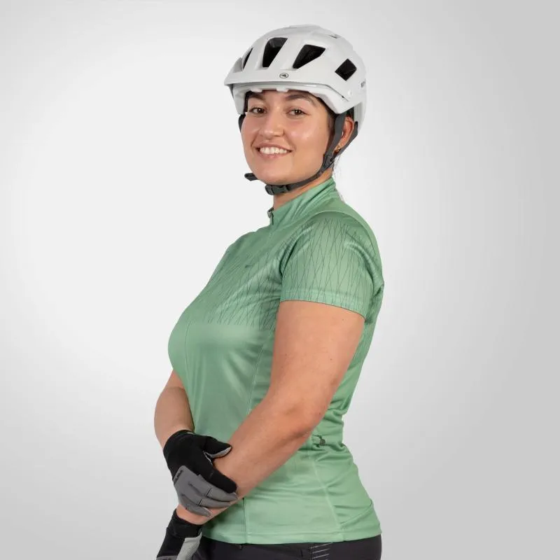 Dres Endura Hummvee Ray E6206 - dámské, krátký, mechově zelená - 9