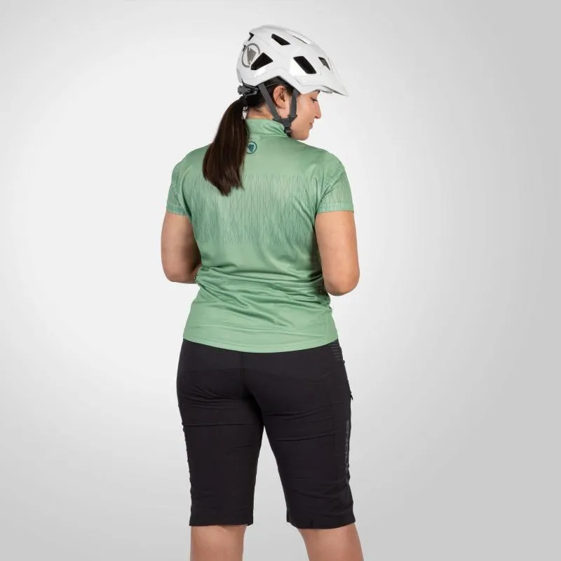 Dres Endura Hummvee Ray E6206 - dámské, krátký, mechově zelená - 7