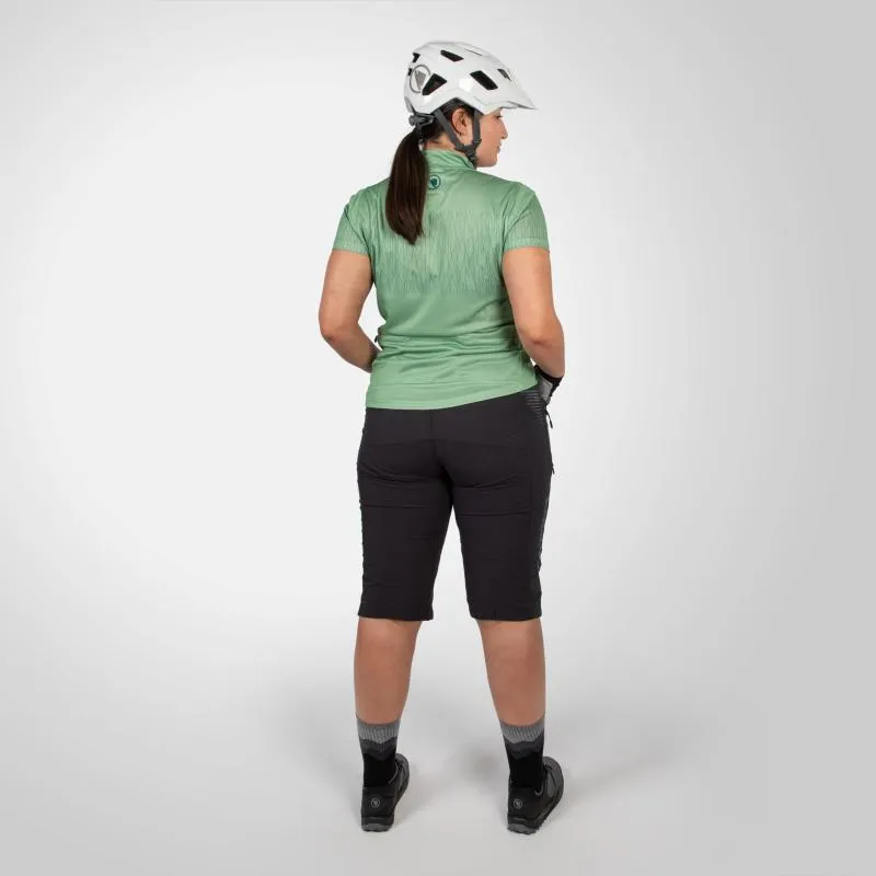 Dres Endura Hummvee Ray E6206 - dámské, krátký, mechově zelená - 5